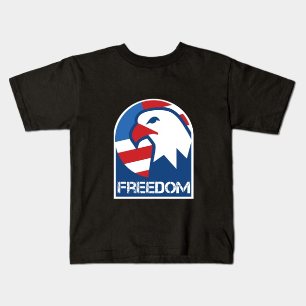 Freedom Kids T-Shirt by attire zone
